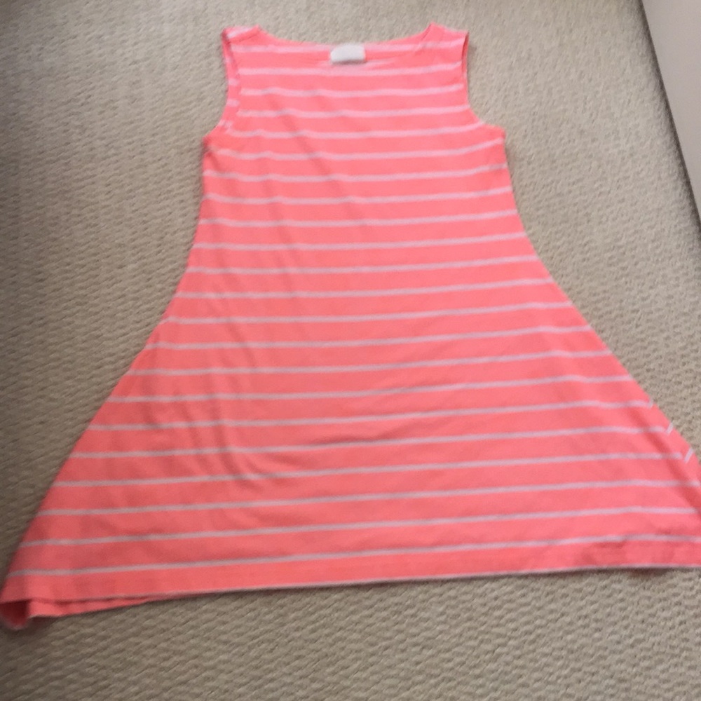 Cotton strip kids dress